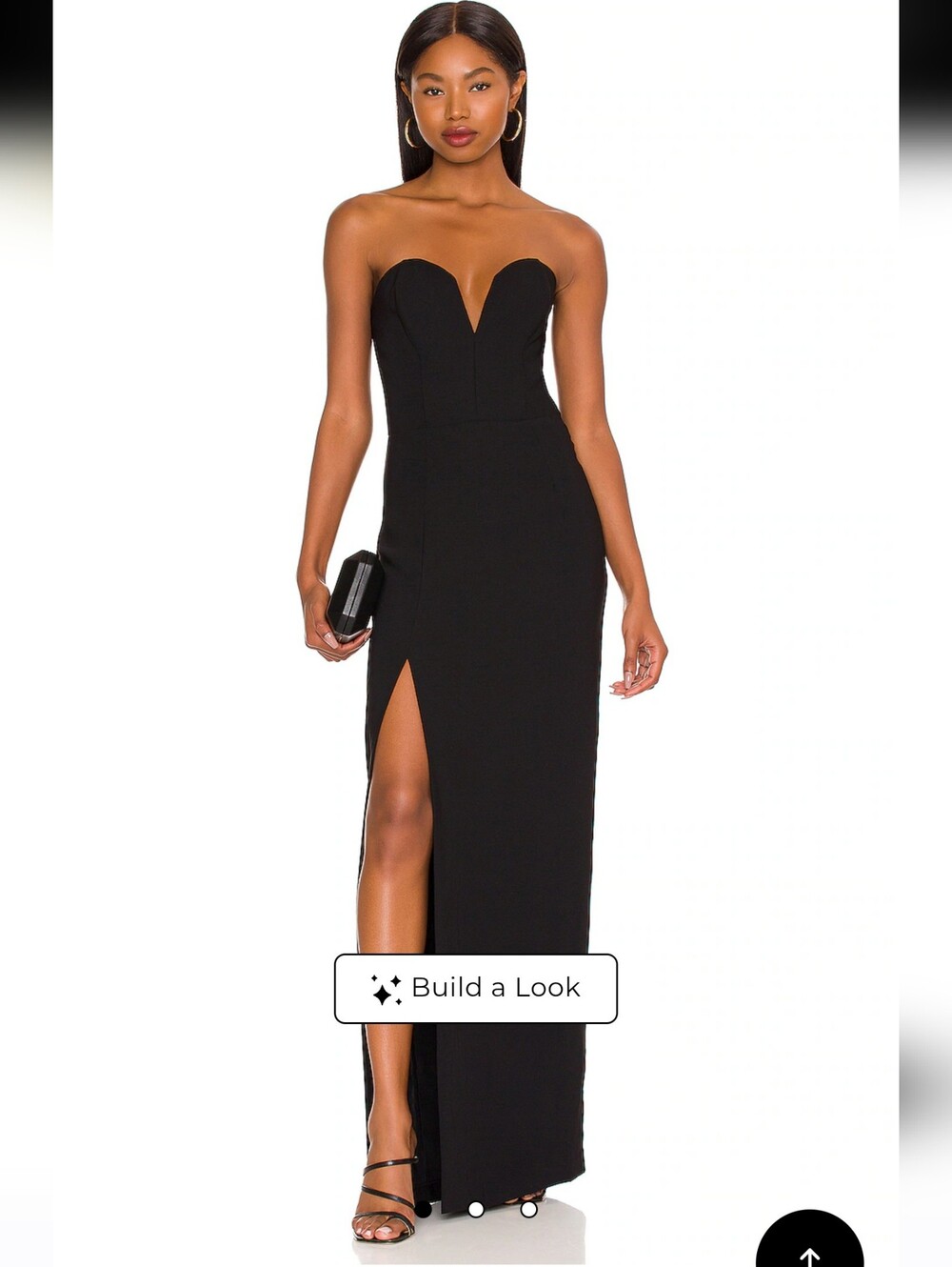 Amanda Uprichard Cheri Gown Strapless Sweatheart Formal Dress